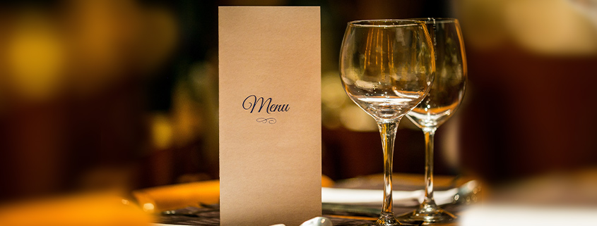 Five Unique Ideas for Restaurant Menu Cards